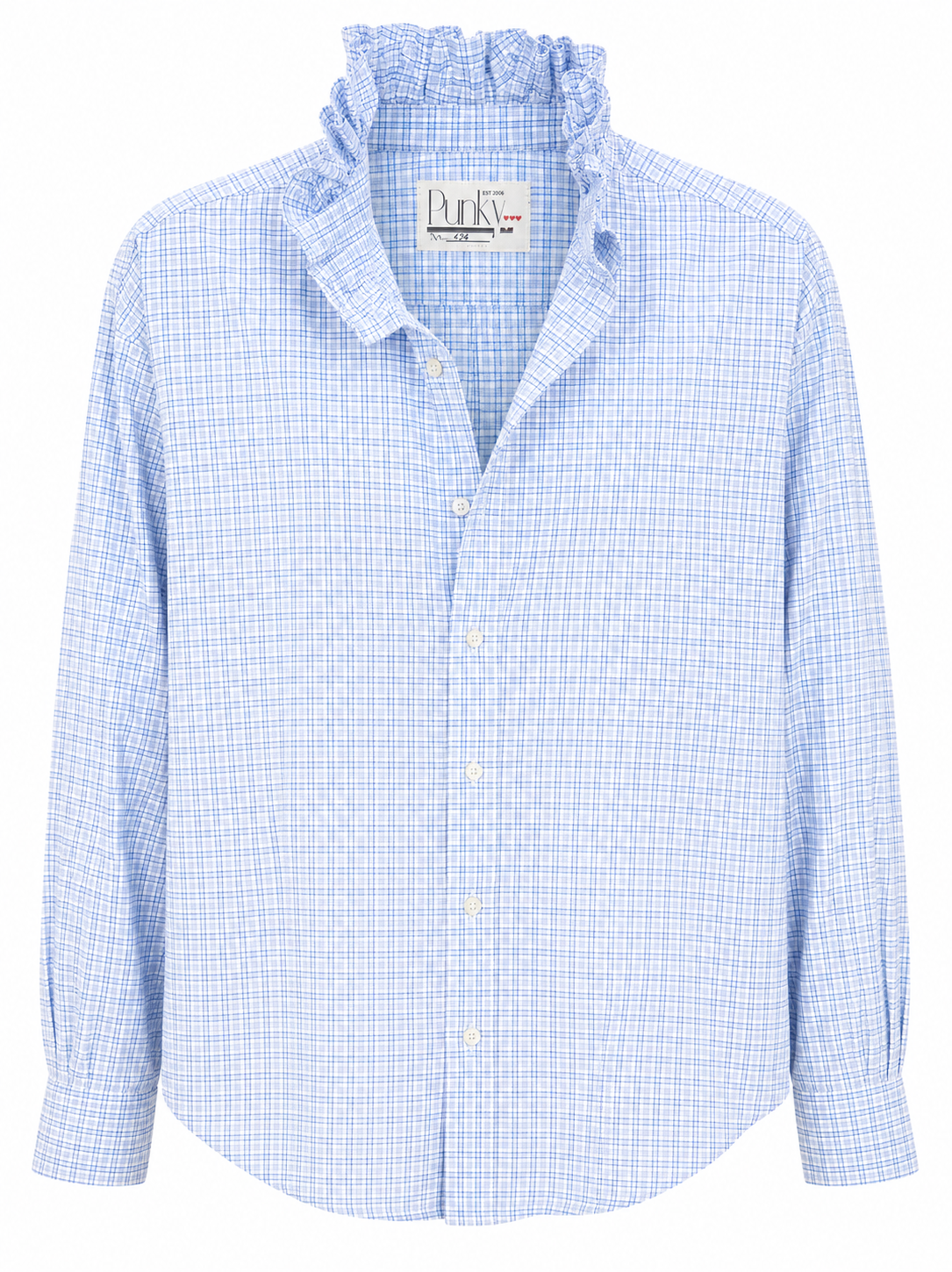 Blue Plaid Long Sleeve