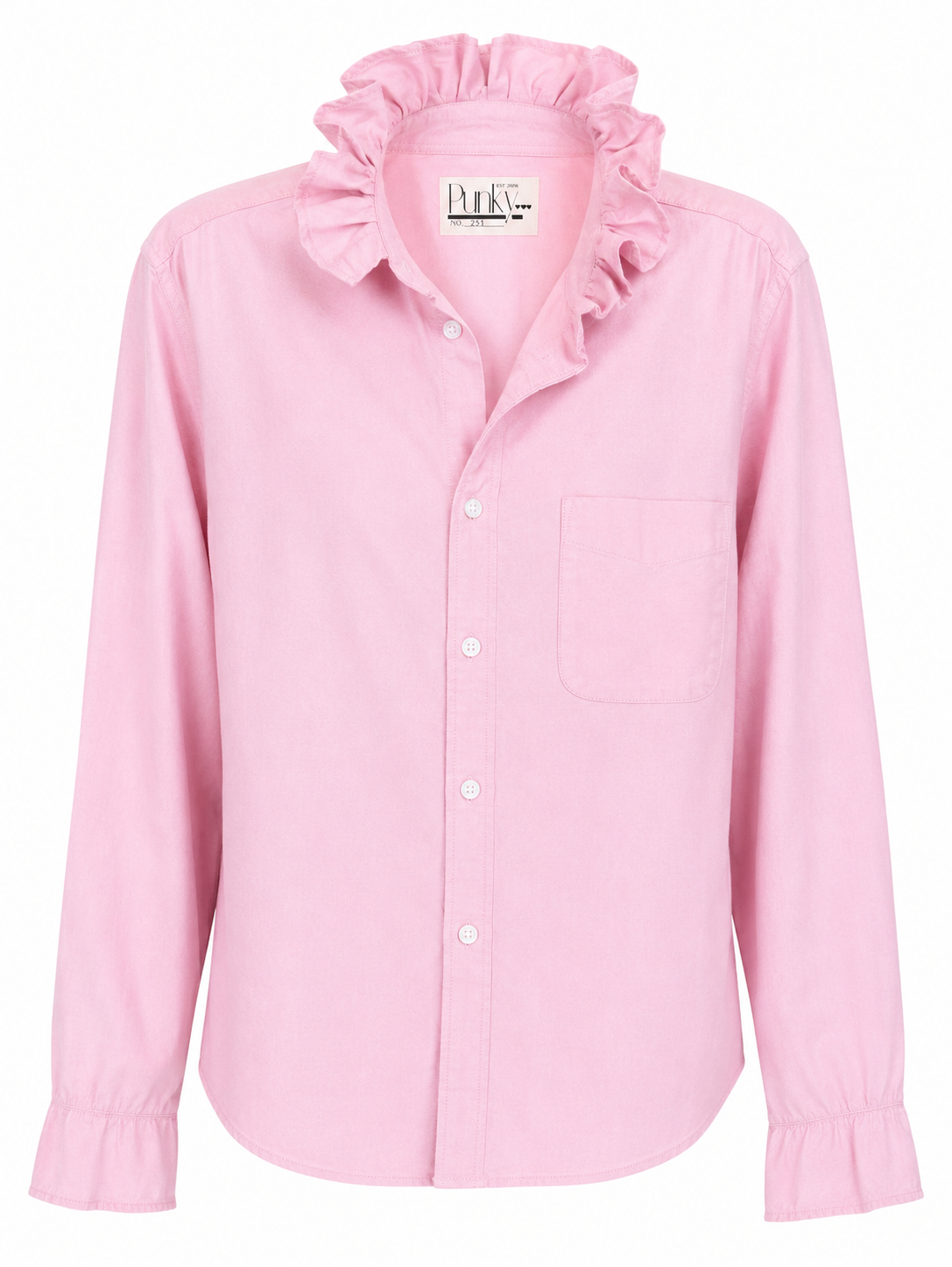 Pink Oxford Long Sleeve