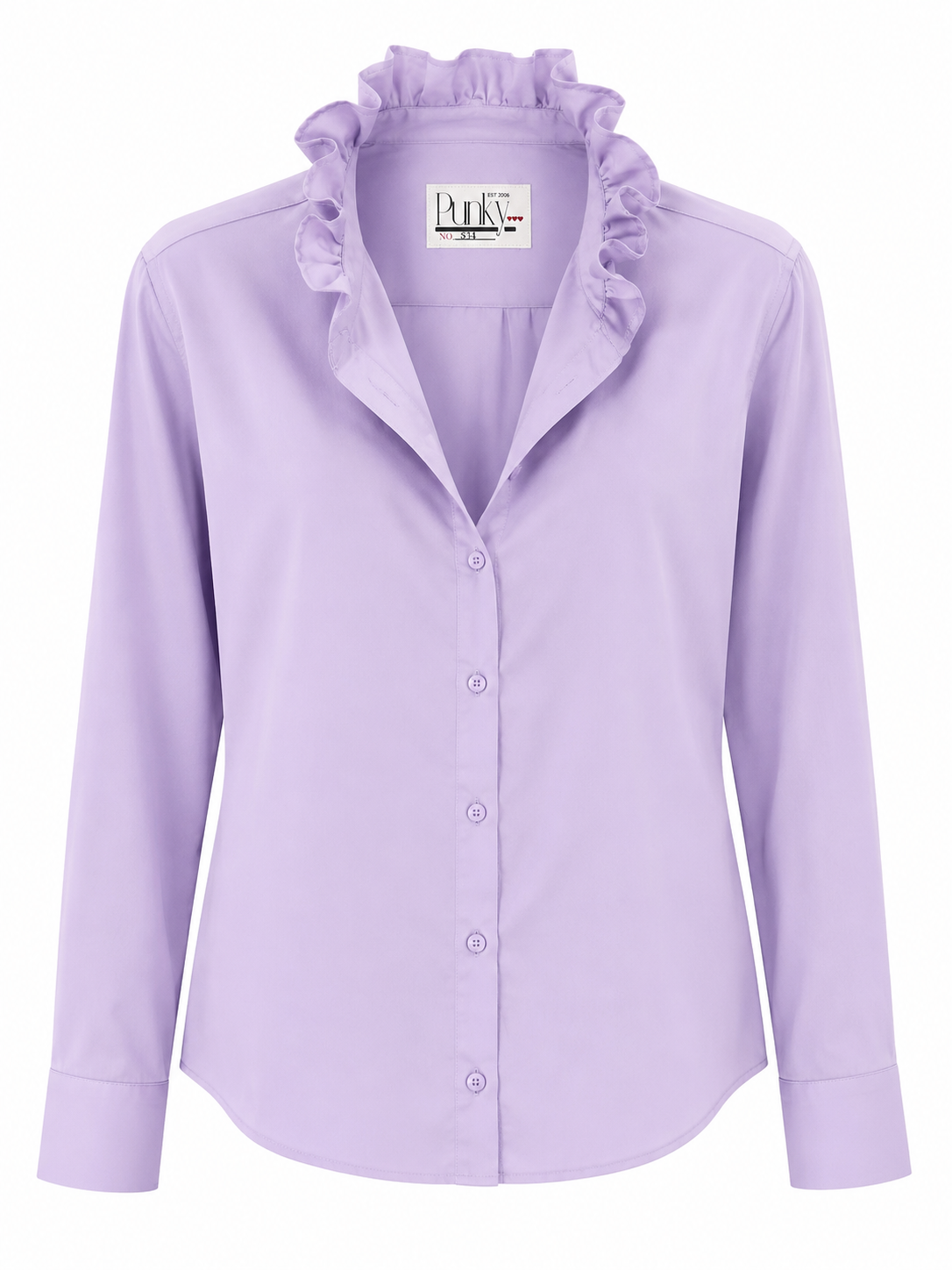 Light Purple Silky Long Sleeve