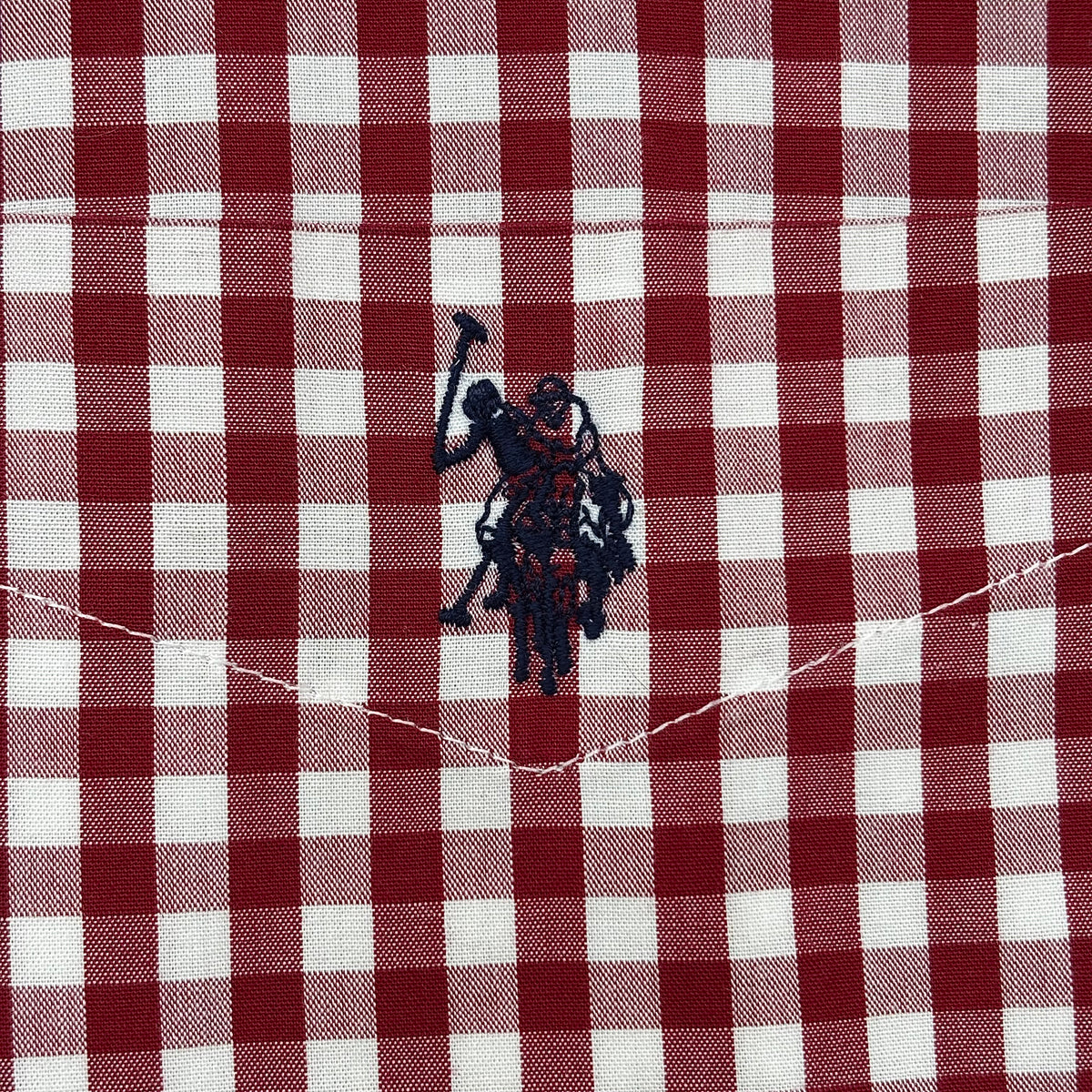 Cranberry Check Polo