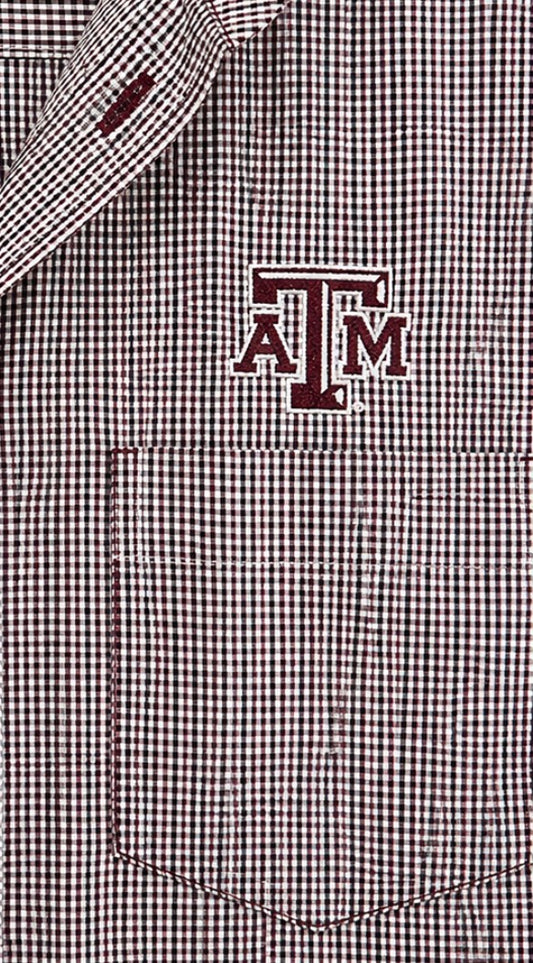 Texas A&M Plaid Long Sleeve