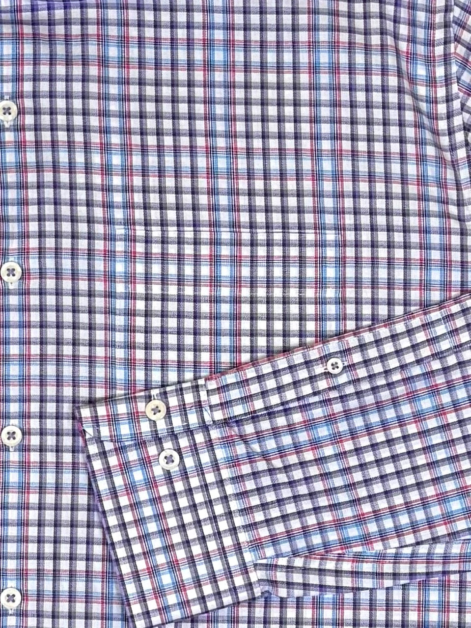 Purple Red and Blue Plaid