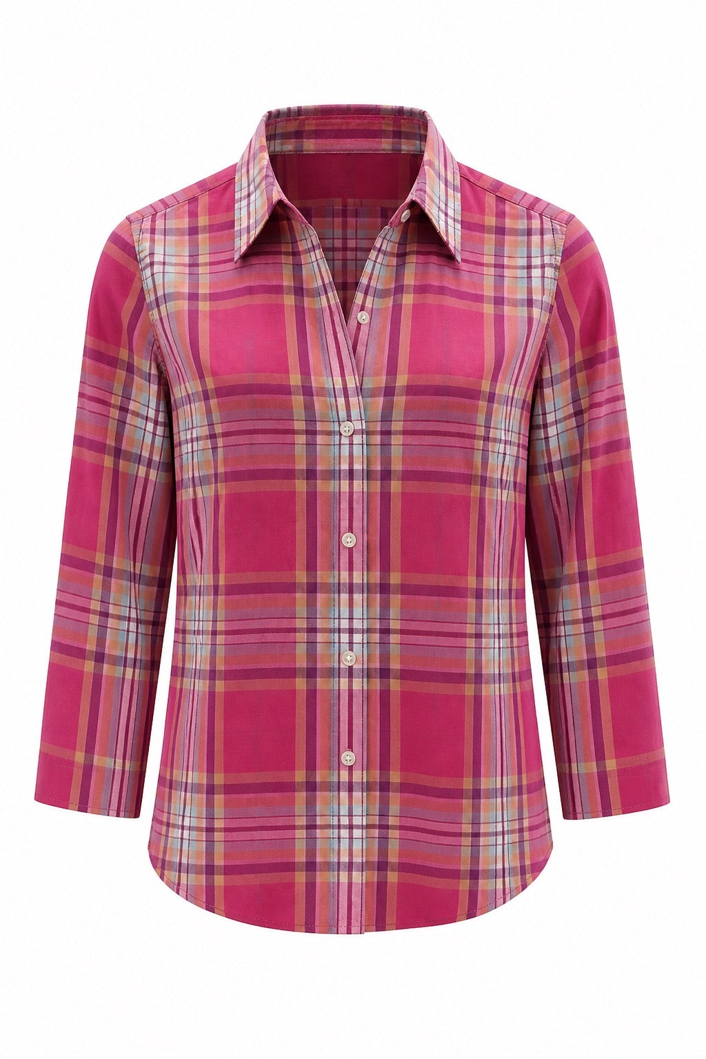 Multi-Color Pink Plaid