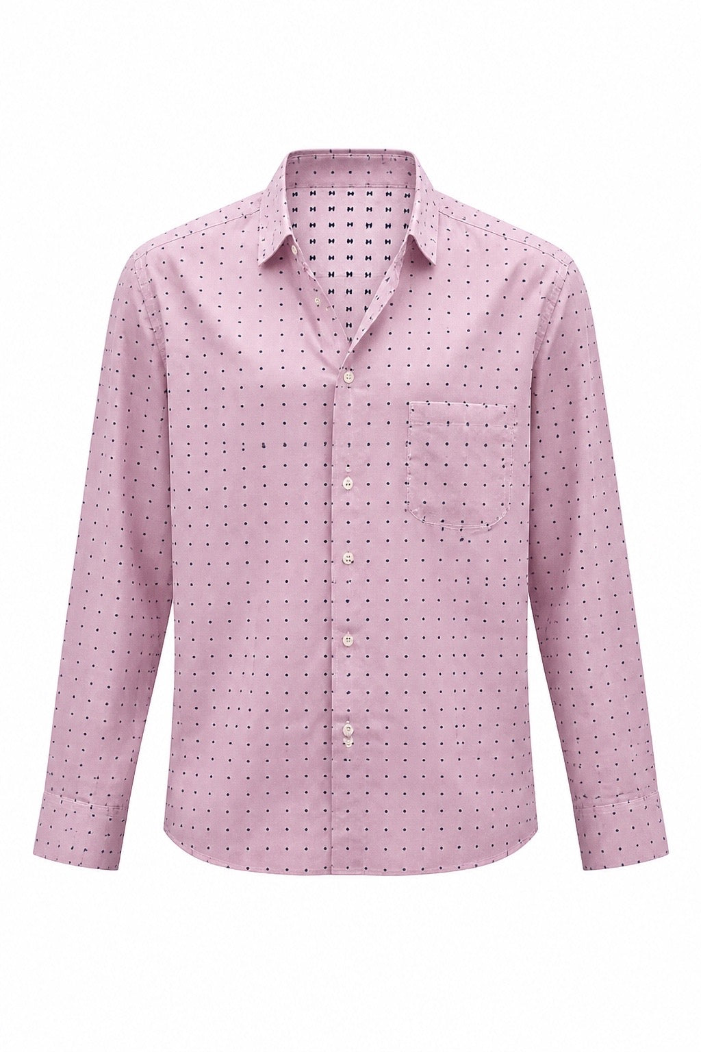 Navy Polka Dot