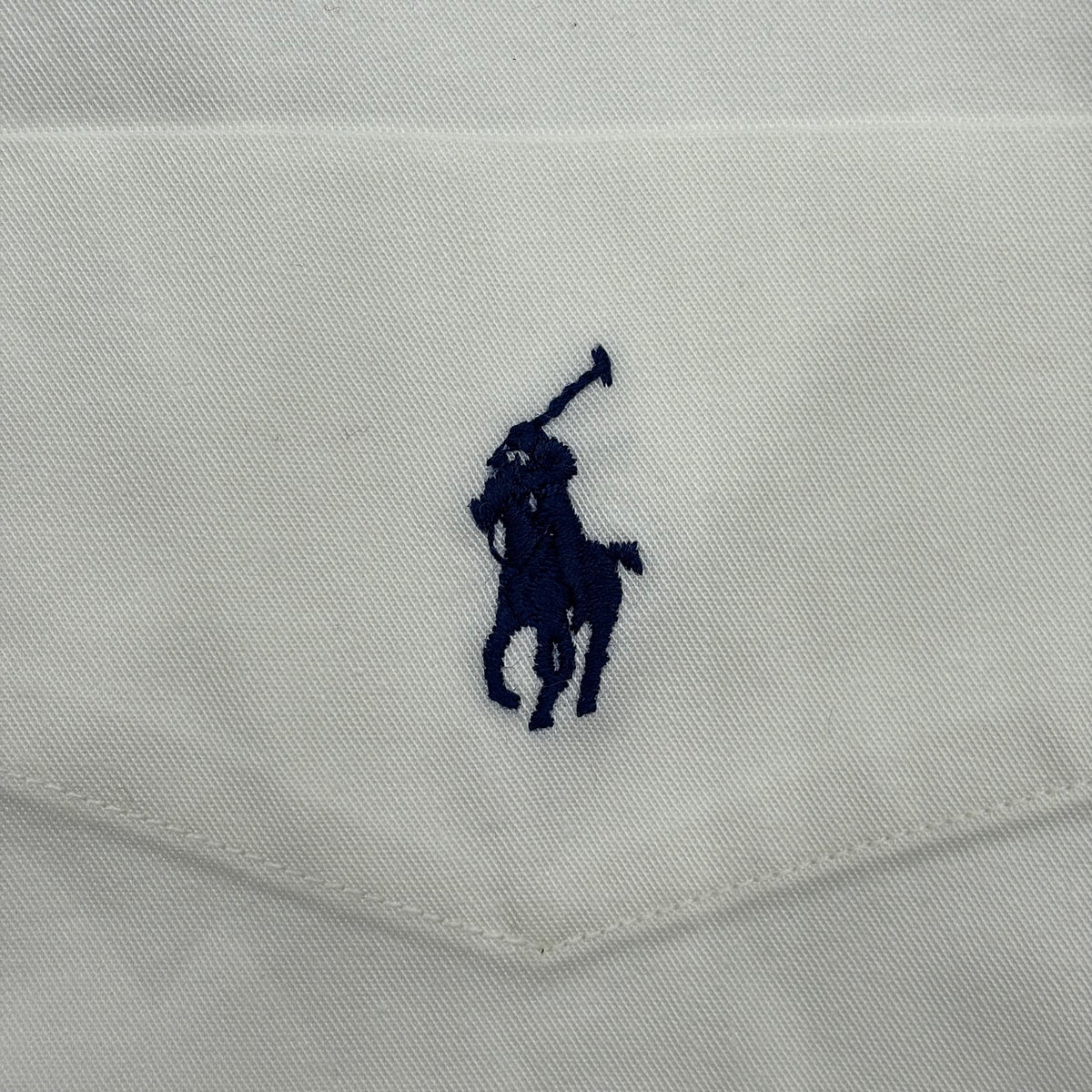 Oversized White Polo