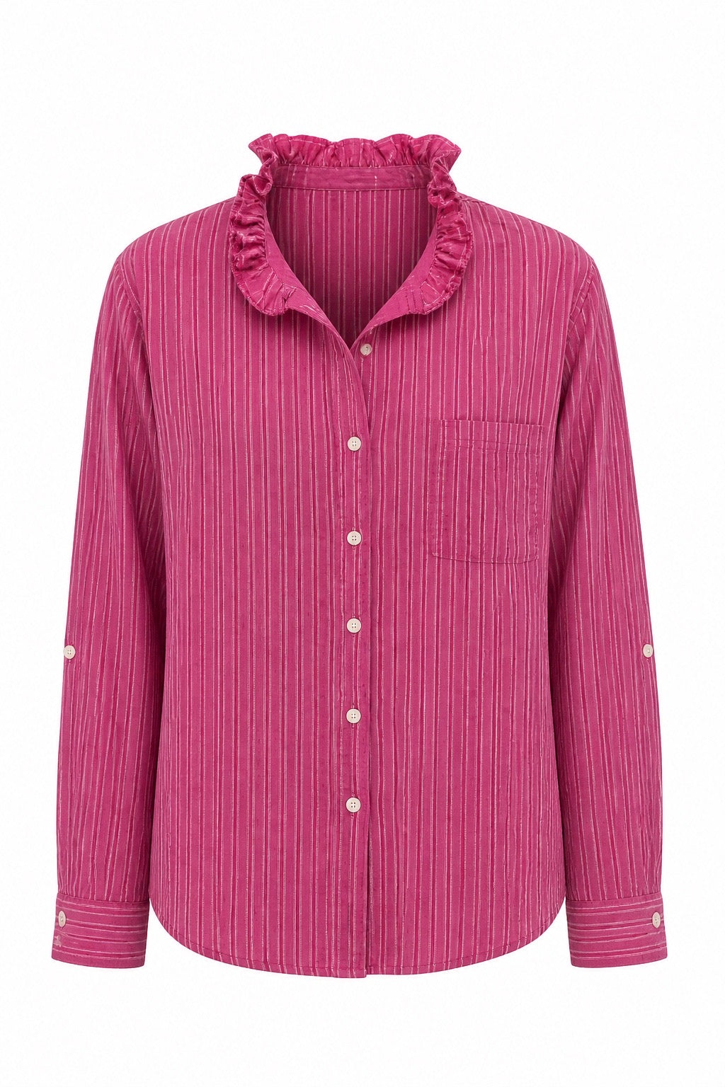 Pink and White Light Flannel