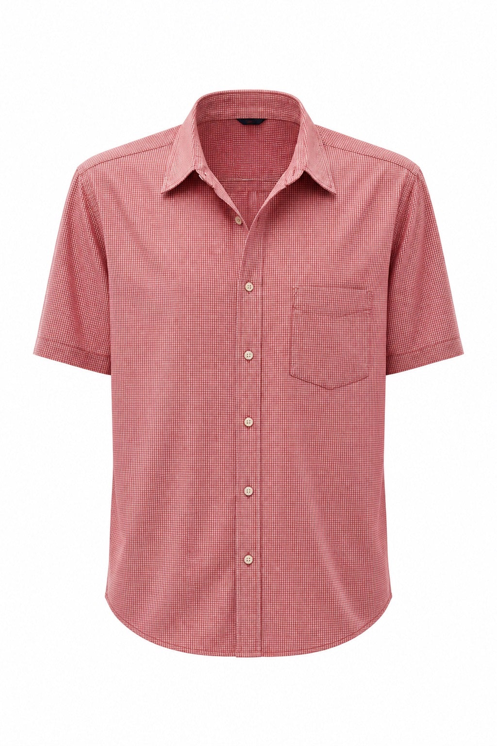 Red and White Micro-Gingham