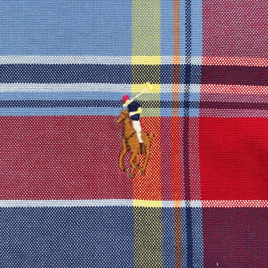 Sunday Fun-Day Plaid Polo