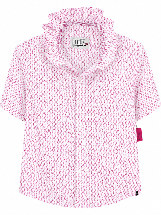 Flamingo Pink Short Sleeve