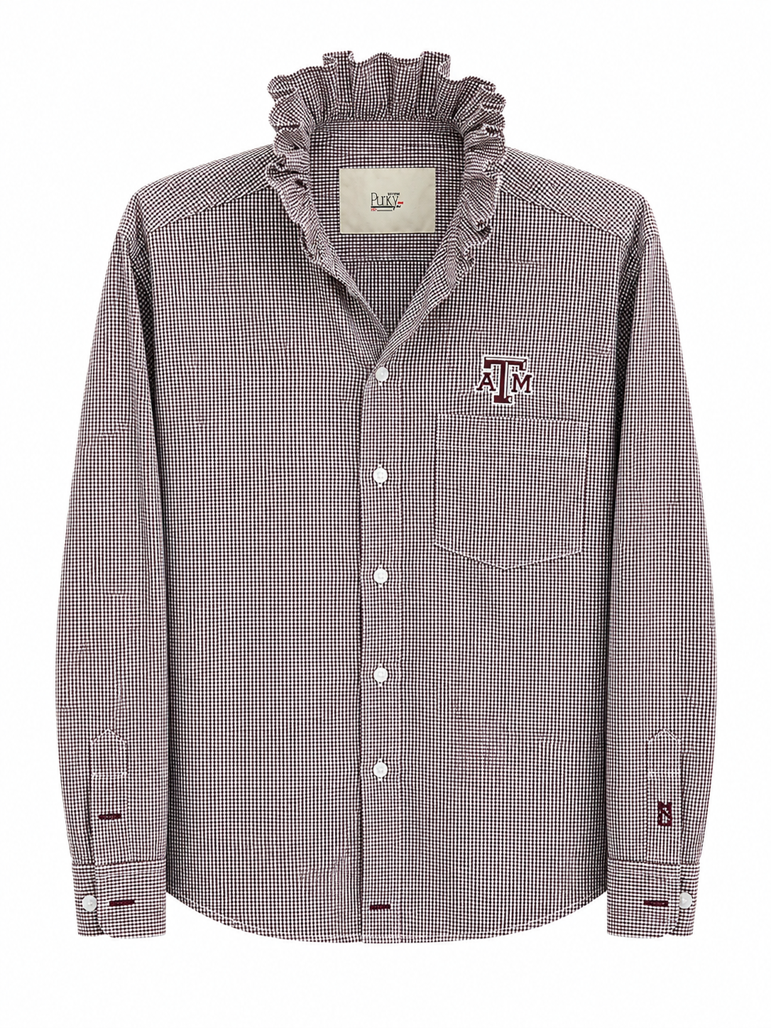 Texas A&M Plaid Long Sleeve