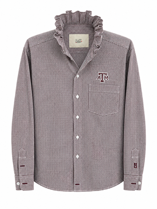 Texas A&M Plaid Long Sleeve