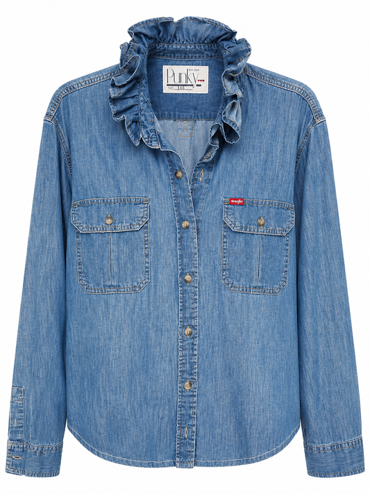 Classic Blue Denim Long Sleeve