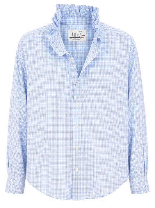 Blue Plaid Long Sleeve