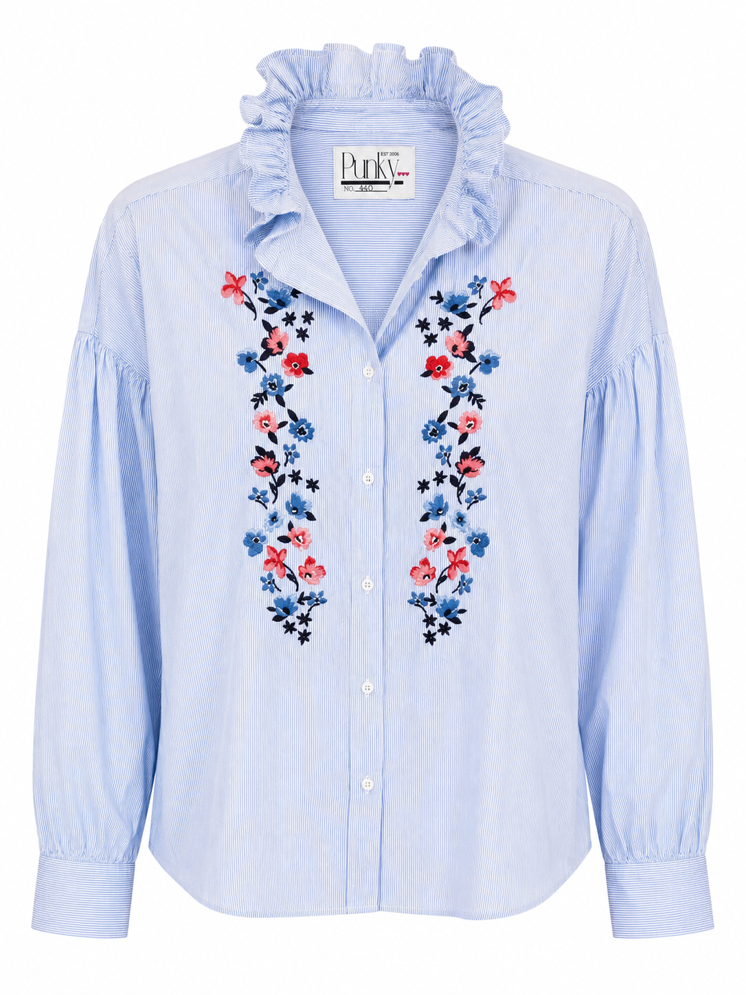 Blue Bloom Long Sleeve