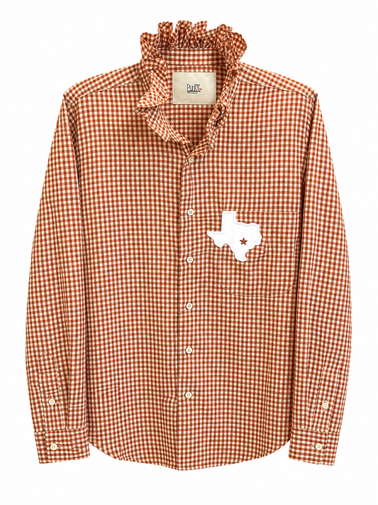 University of Texas Plaid Long Sleeve