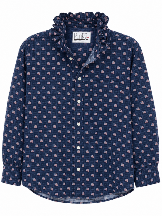 American Flag Ralph Lauren Chaps Long Sleeve