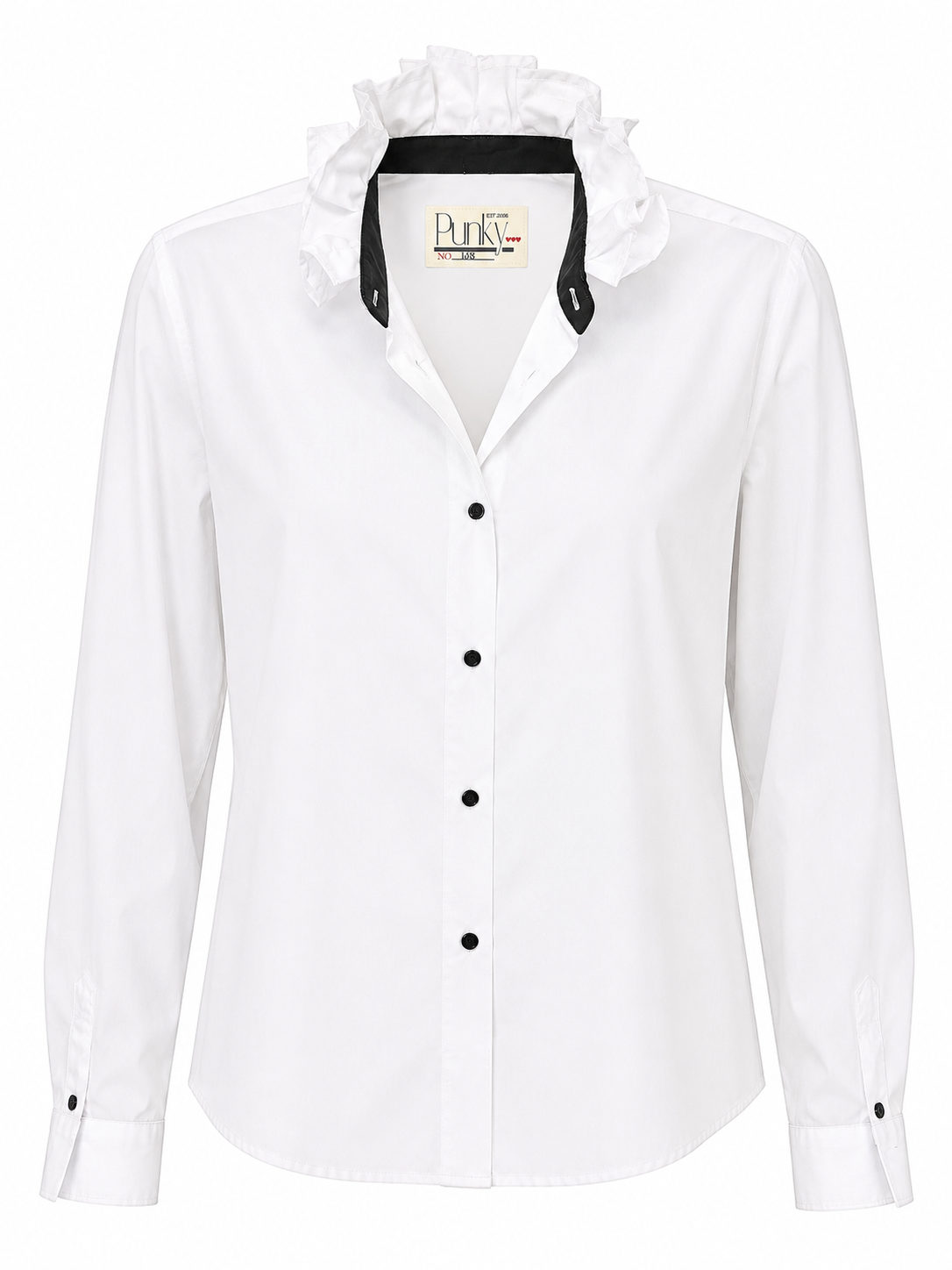 White and Black Long Sleeve