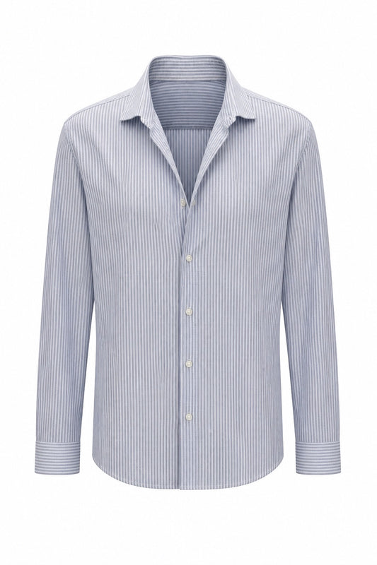 Blue Pencil Stripes