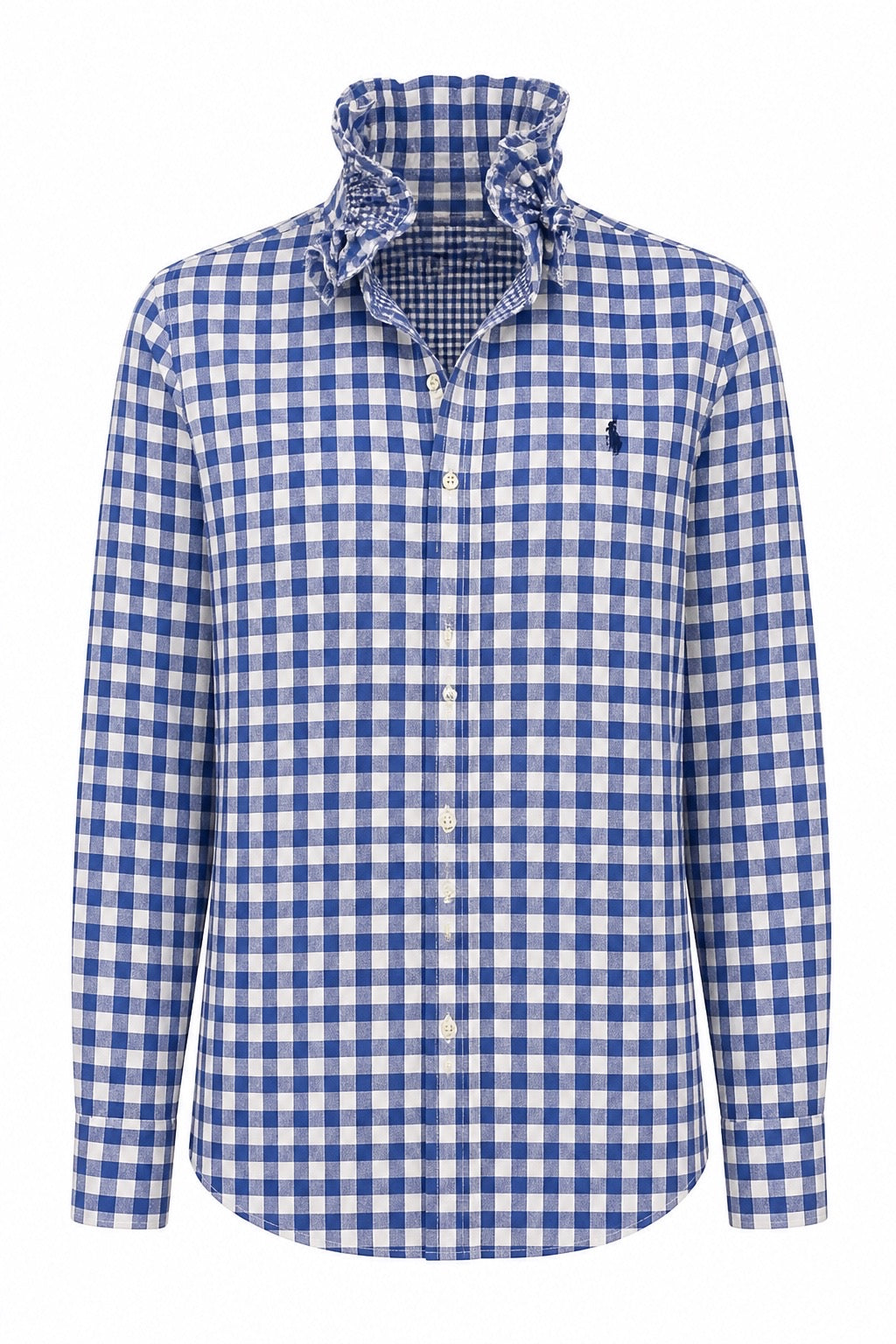 Blueberry Check Polo