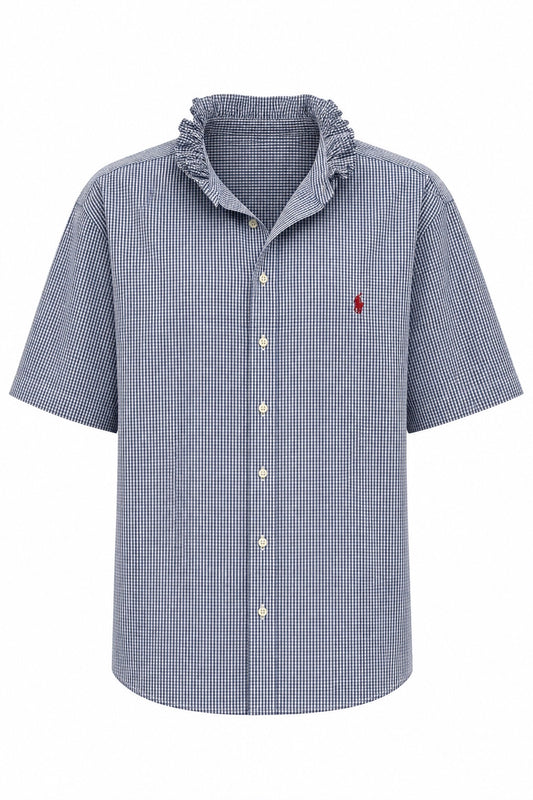 Bluebird Gingham Polo