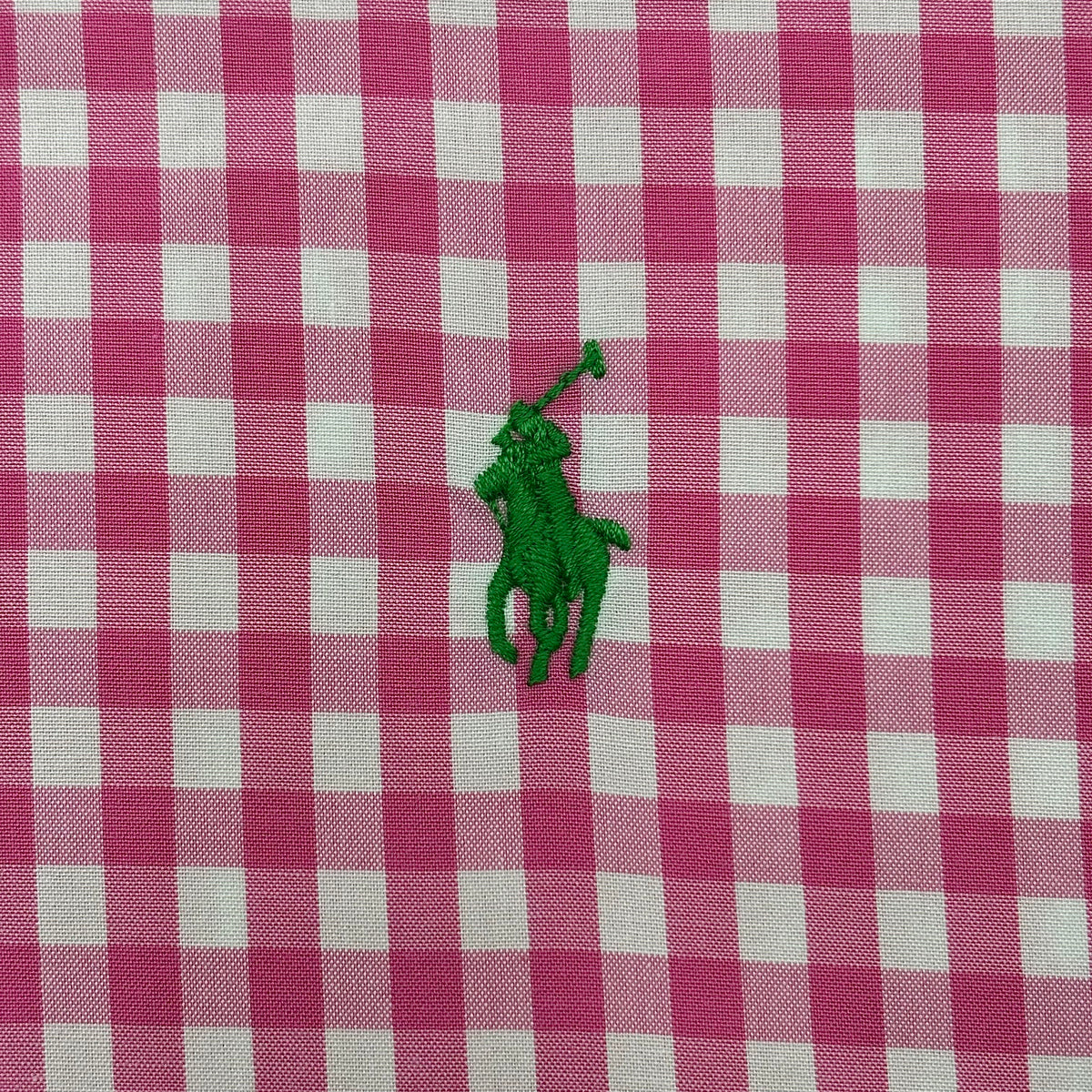 Cherry Blosson Gingham Polo
