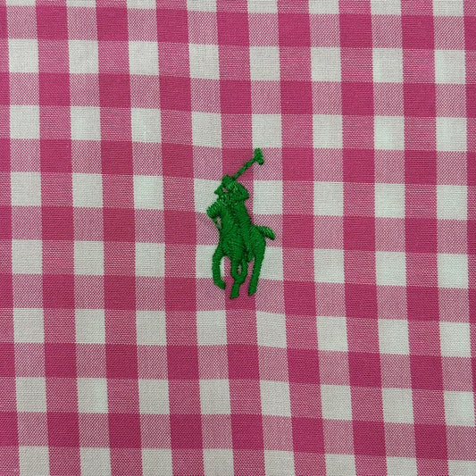 Cherry Blosson Gingham Polo