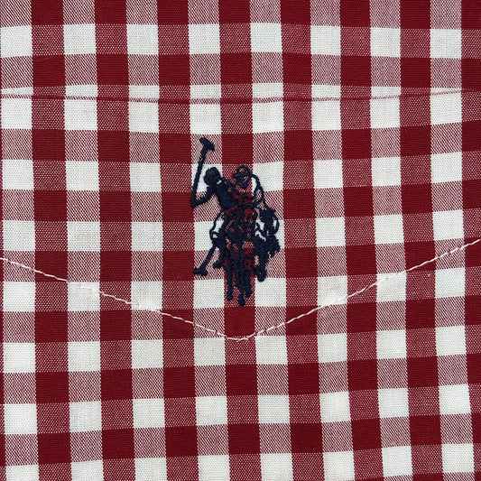 Cranberry Check Polo