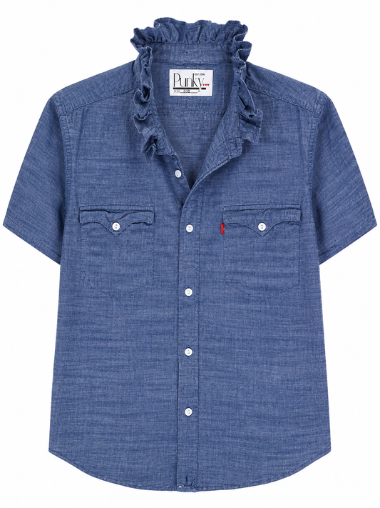 Dark Denim Short Sleeve