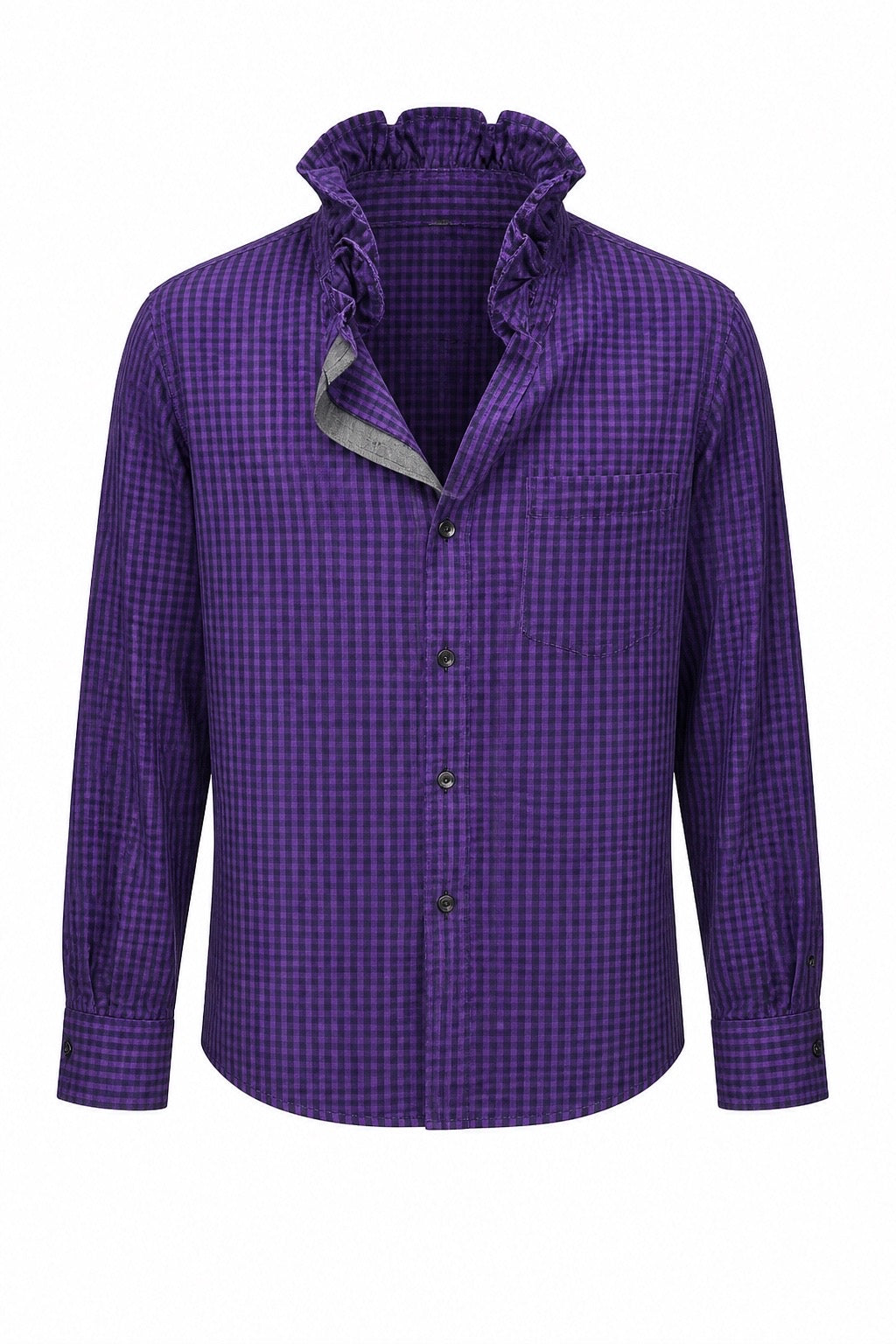 Deep Purple Checkered