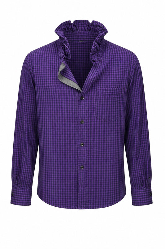 Deep Purple Checkered