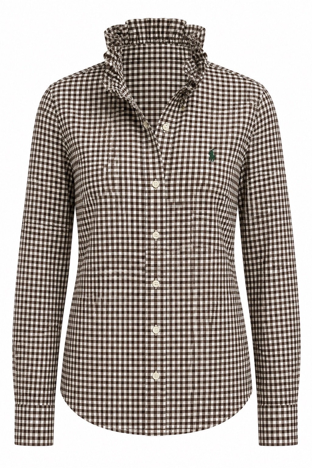 Espresso Gingham Polo