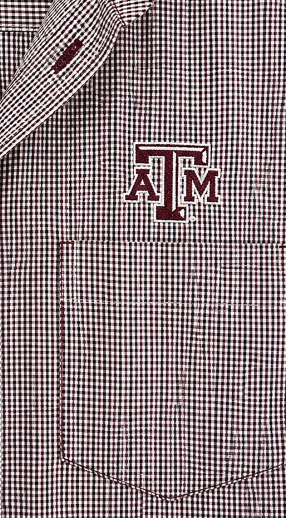 Texas A&M Plaid Long Sleeve