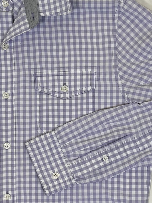 Pale Lavender Double Pocket Sleeve