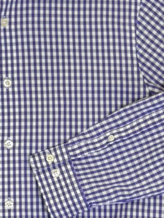 Purple Gingham Long Sleeve