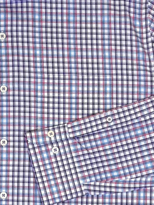 Purple Red and Blue Plaid