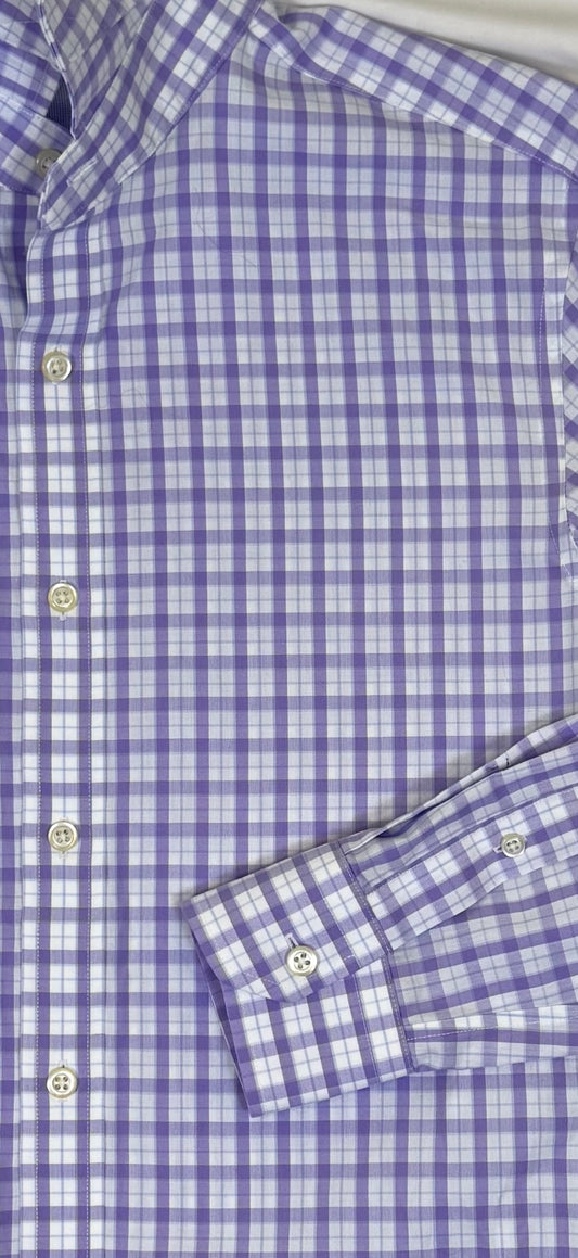 Lilac Checkered Long Sleeve