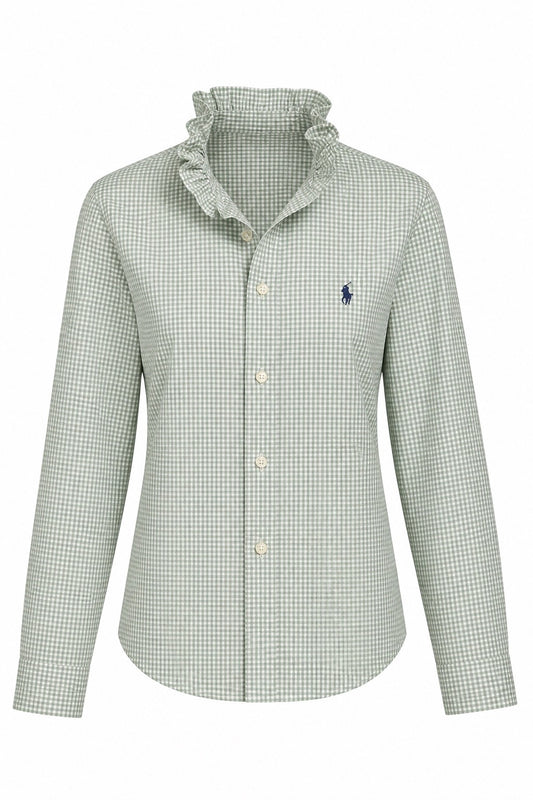 Matcha Check Polo