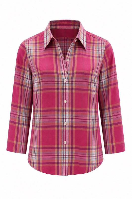 Multi-Color Pink Plaid