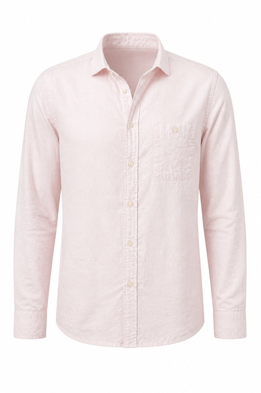 Pale Pink Linen