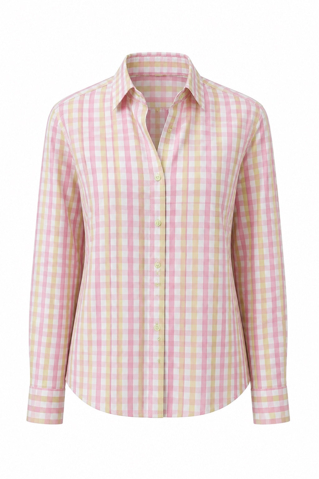 Pastel Pink Gingham
