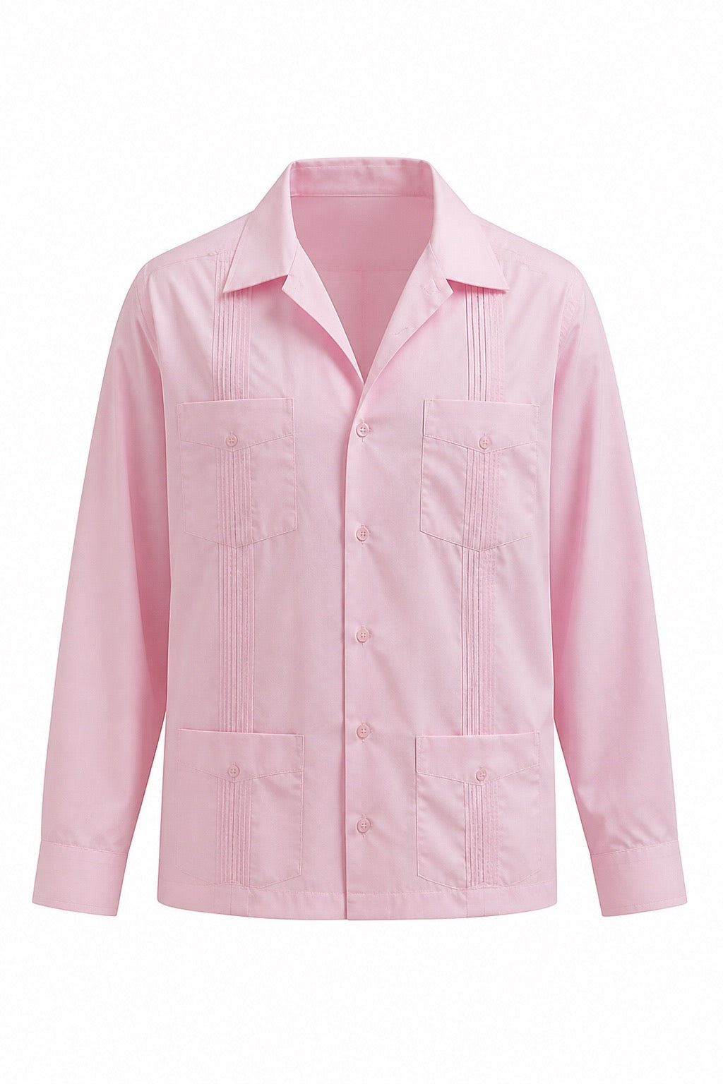 Pink Guayabera