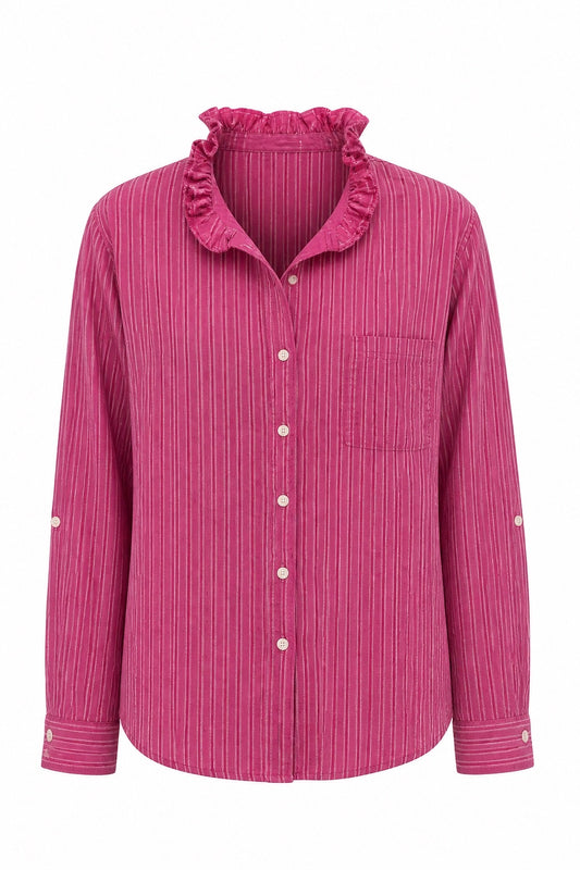 Pink and White Light Flannel