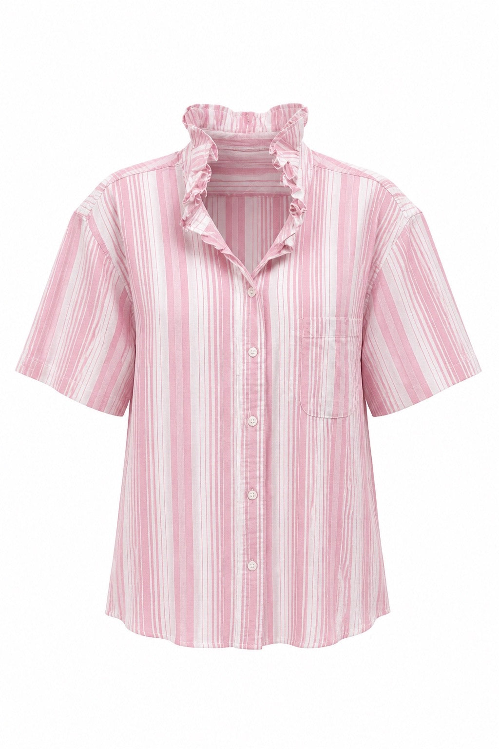 Pink and White Stripe