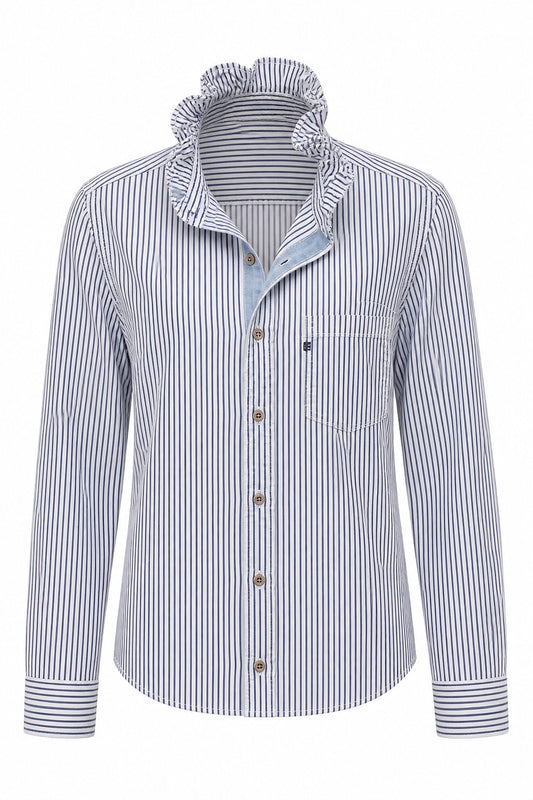 Pop of Denim Polo