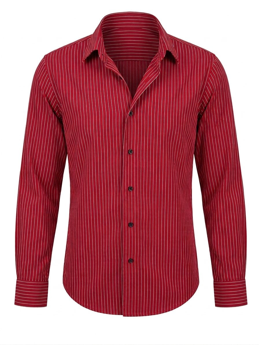 Red, Black and White Stripe