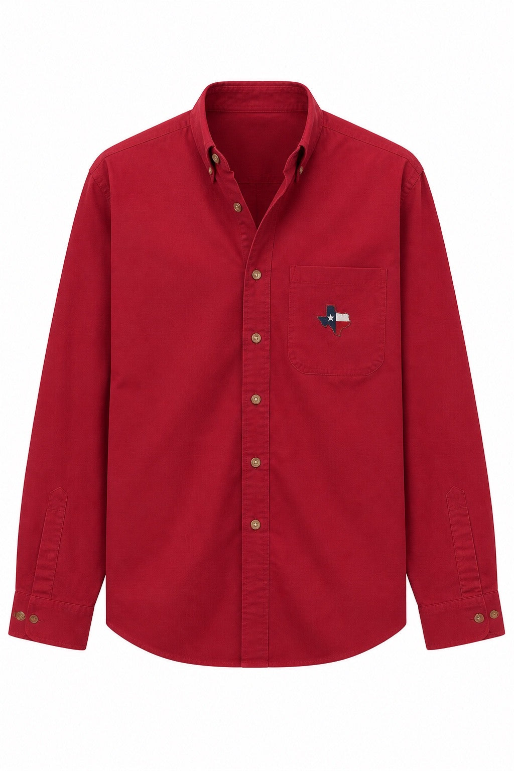 Embroidered TX Red
