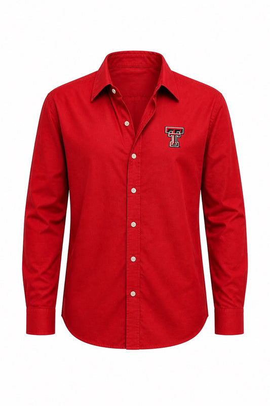 Embroidered TX Tech Red
