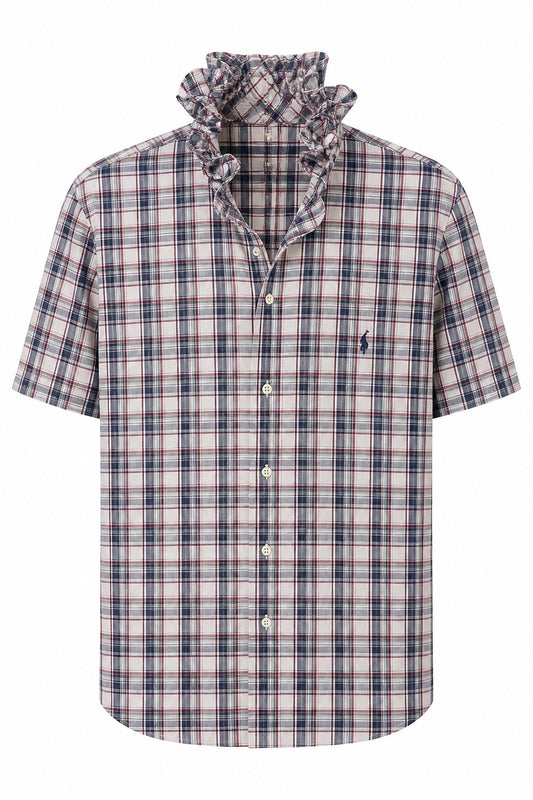 Weekend Plaid Polo