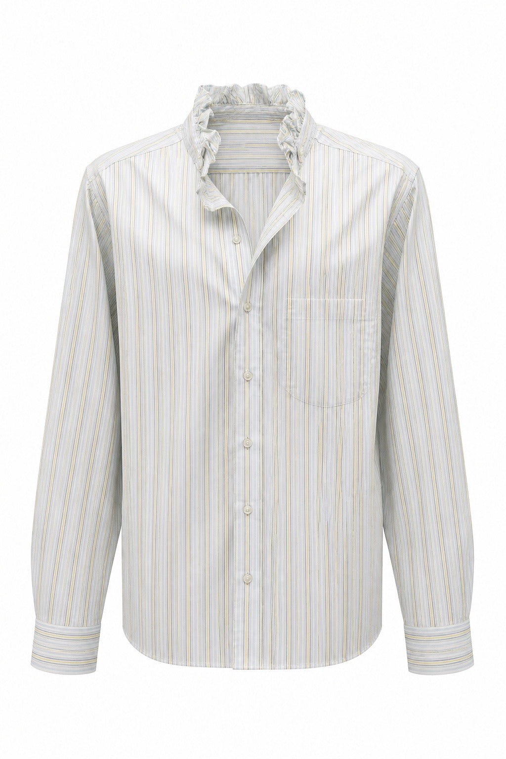 White, Blue and Yellow Stripe
