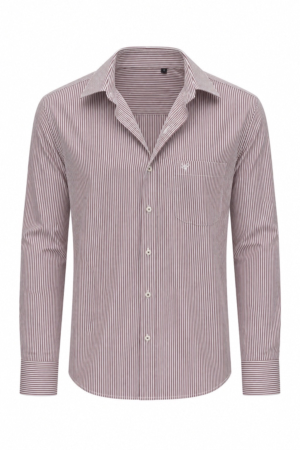 White and Maroon Stripe